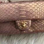 Chanel Flap Bag Python Leather